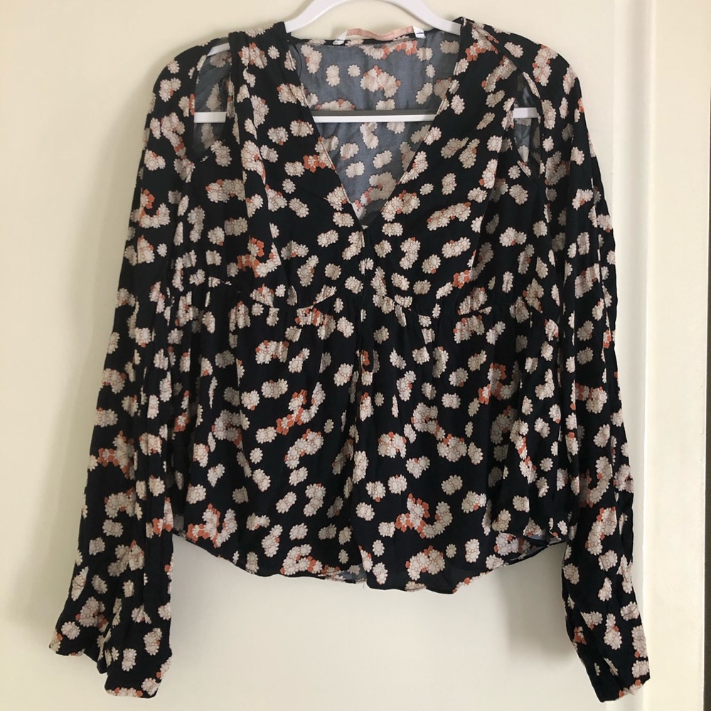 Zara Long sleeve blouse